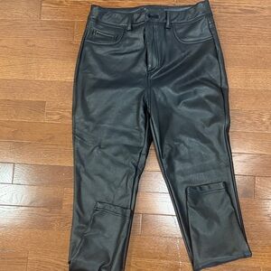 INC International Concepts Black Ankle Jeans
